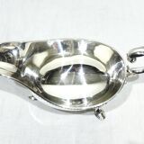 Silver sauceboat, England