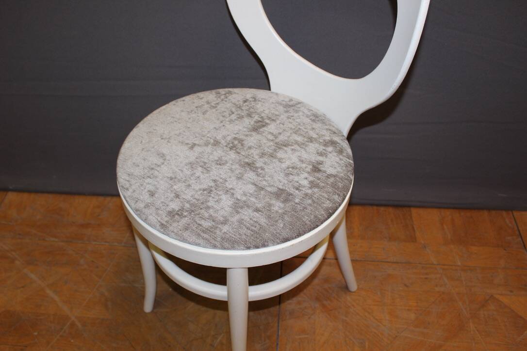 Paire de chaises "mouette" par baumann vers 1970