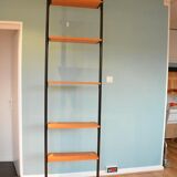 Scandinavian shelves without fixation dating from the 1960s