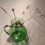 Carafe verre soufflé bullé