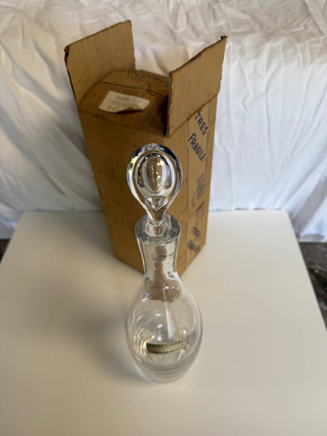 Saint Louis crystal decanter