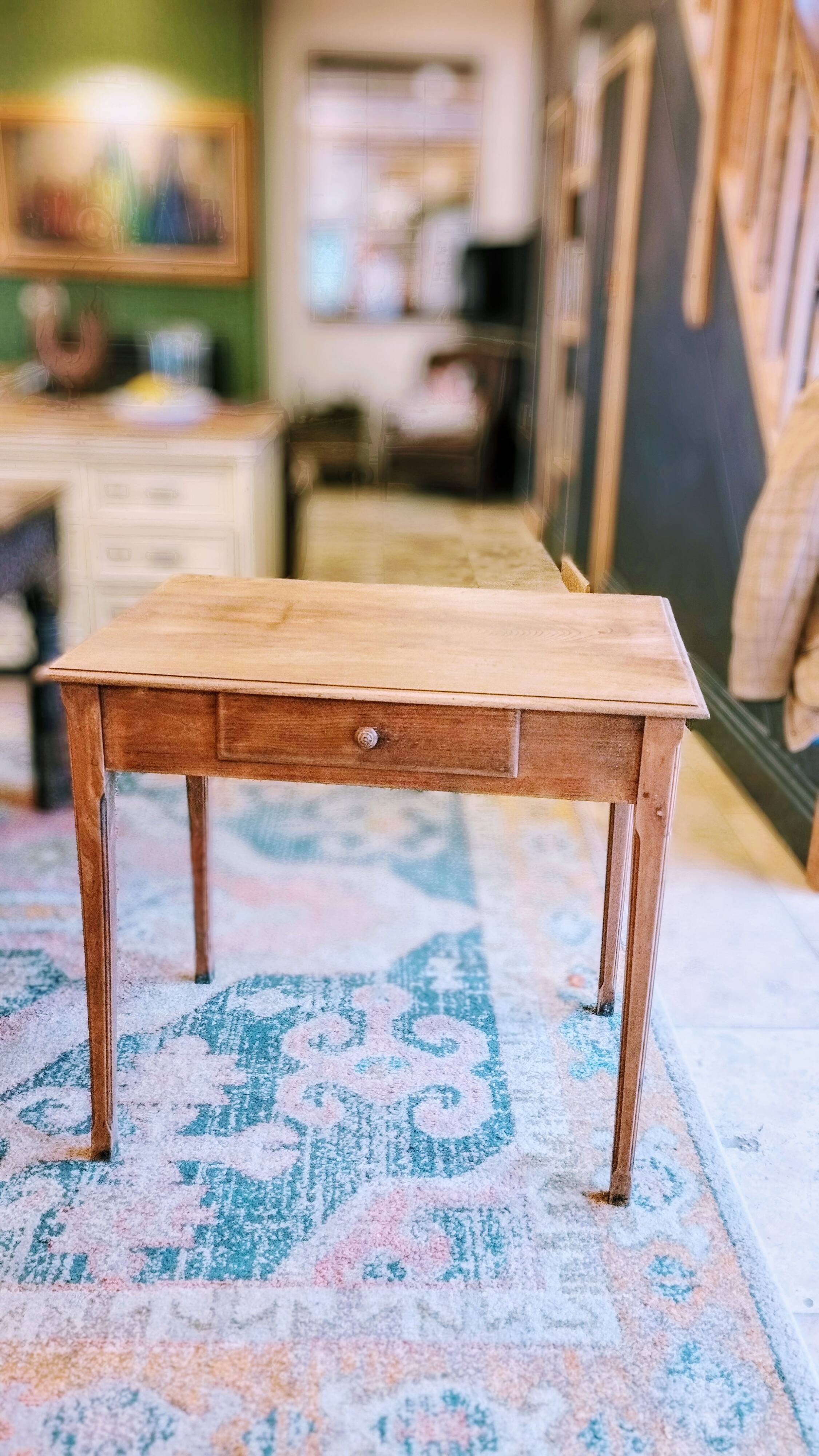 Oak side table