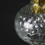 Glass pendant lamp, 1970s