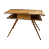 Vintage oak compass desk