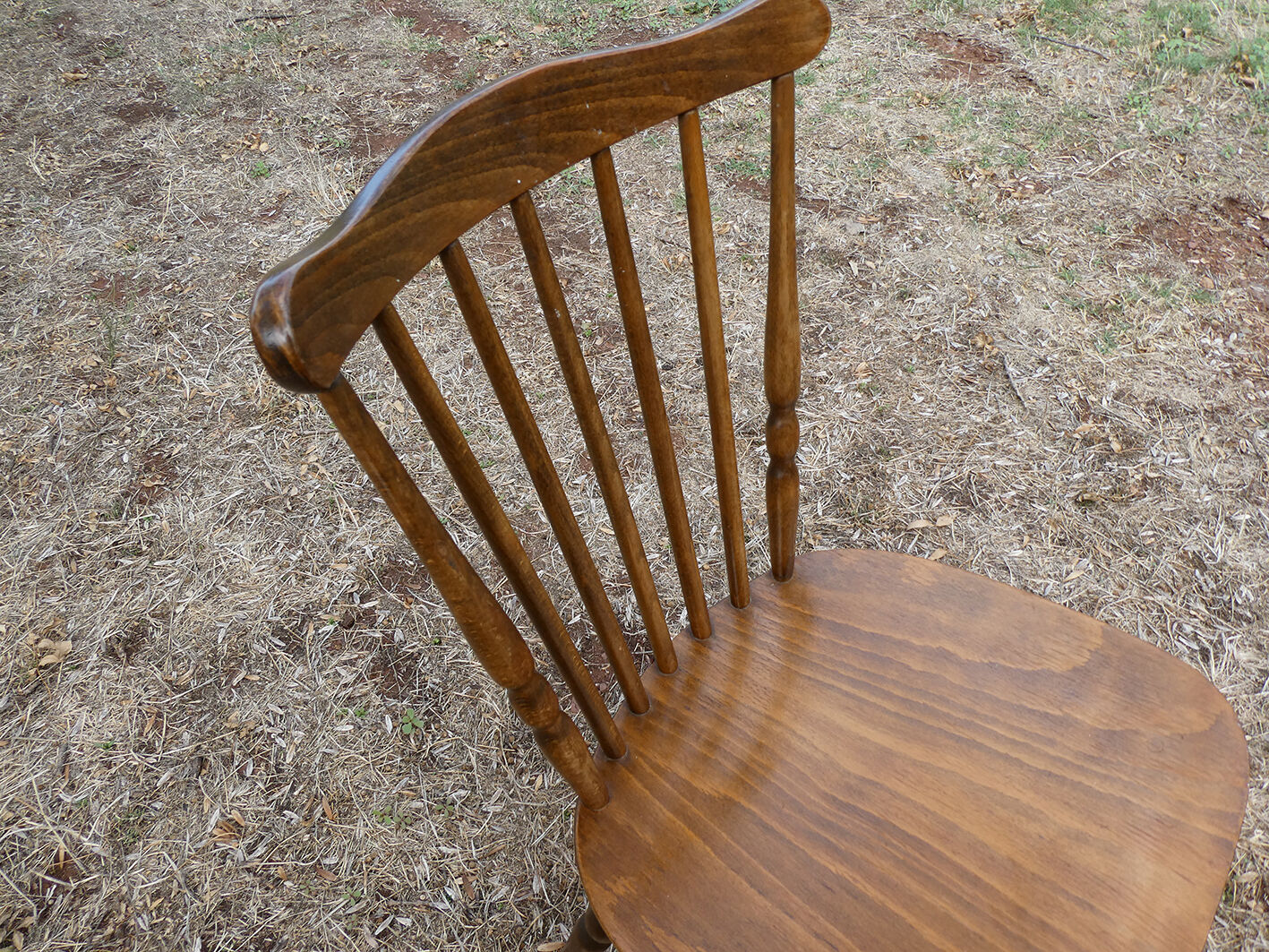 Pair of bistro chairs Baumann Western model