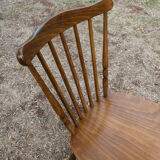 Pair of bistro chairs Baumann Western model