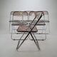 Set of 6 plia folding chairs by Giancarlo Piretti ed. Castelli, 1970s