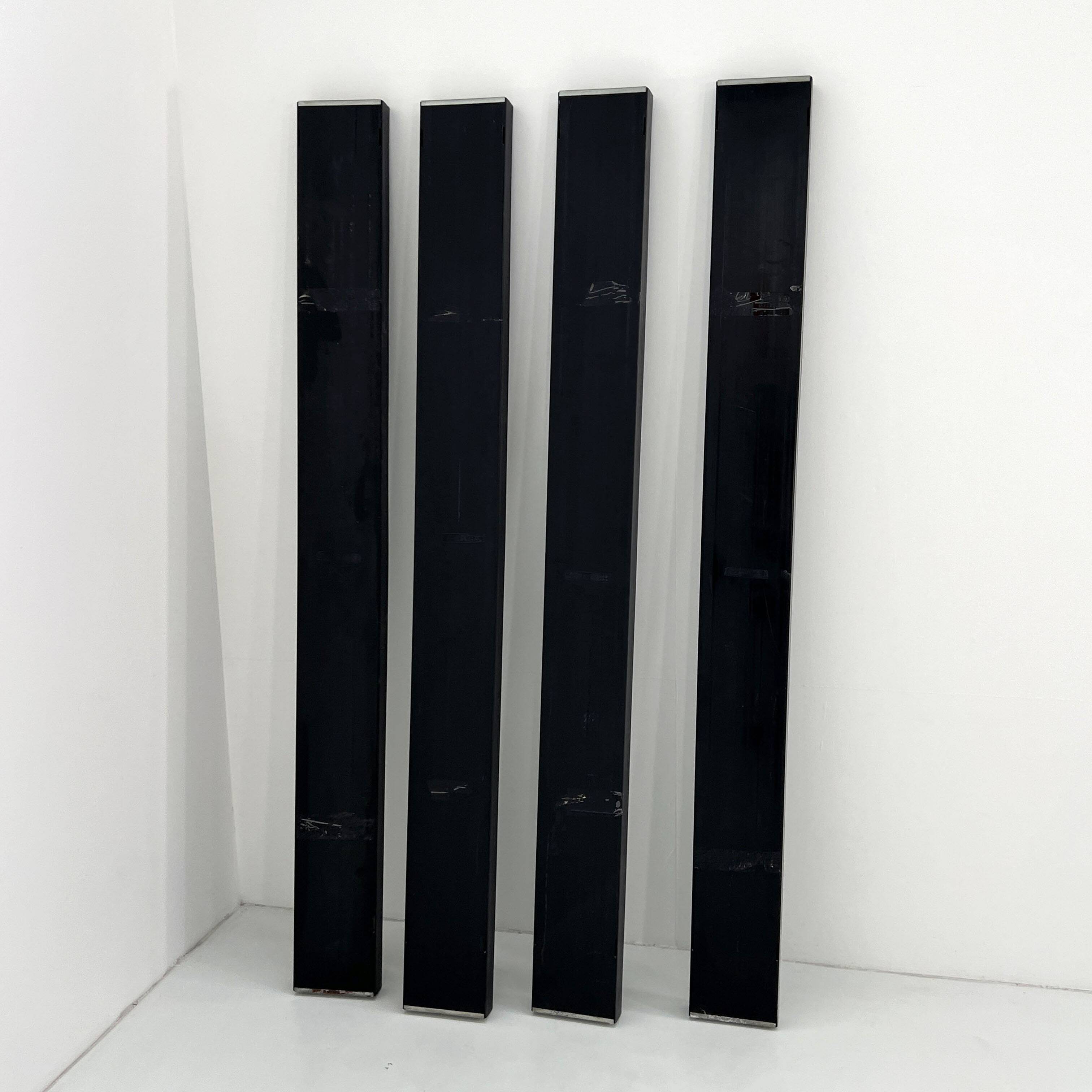 Set of mirrors/coatracks model Gronda by Luciano Bertoncini for Elco.