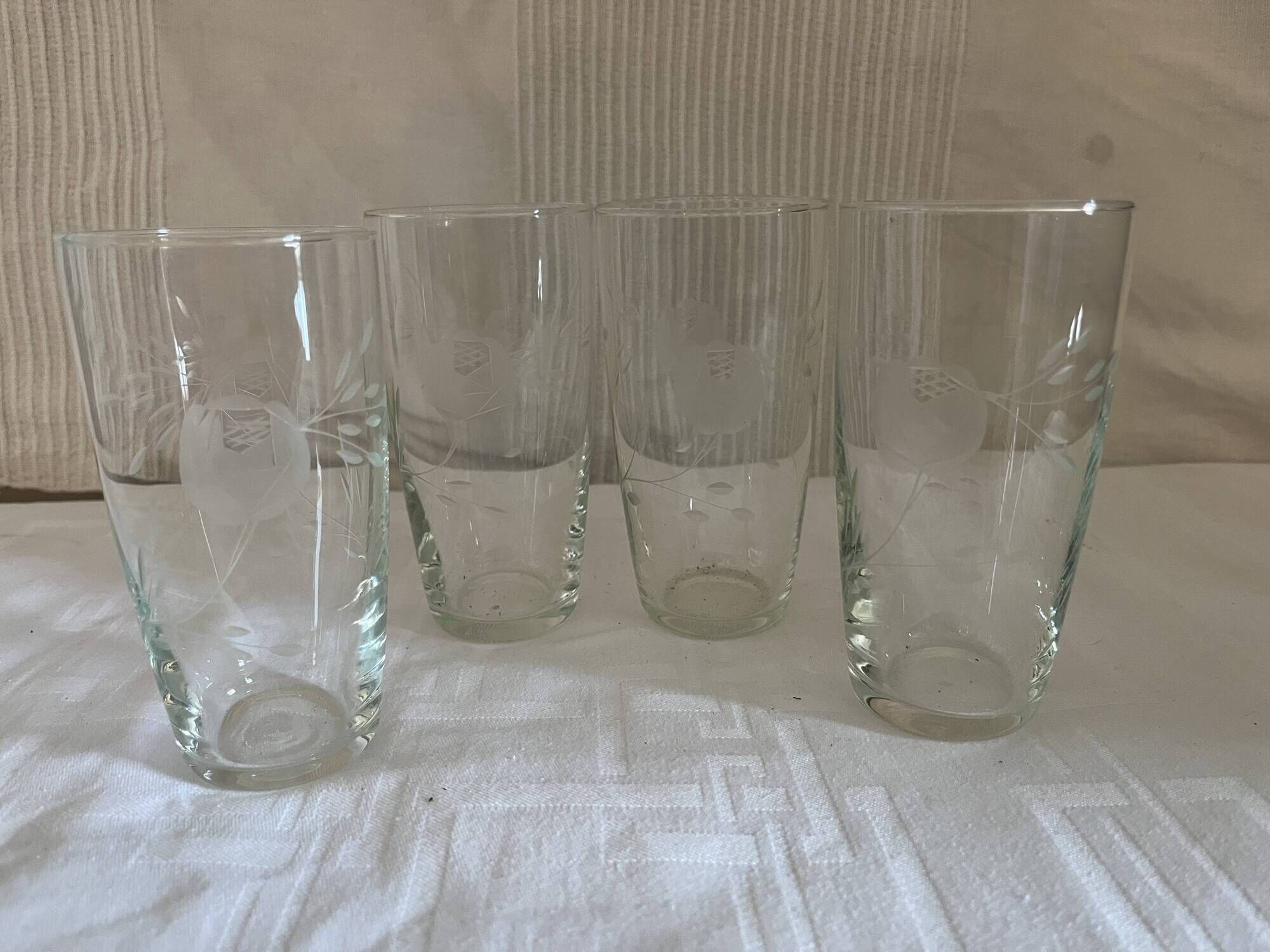 Vintage glass (cup) in glass