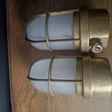 Paire appliques anciennes  bateau