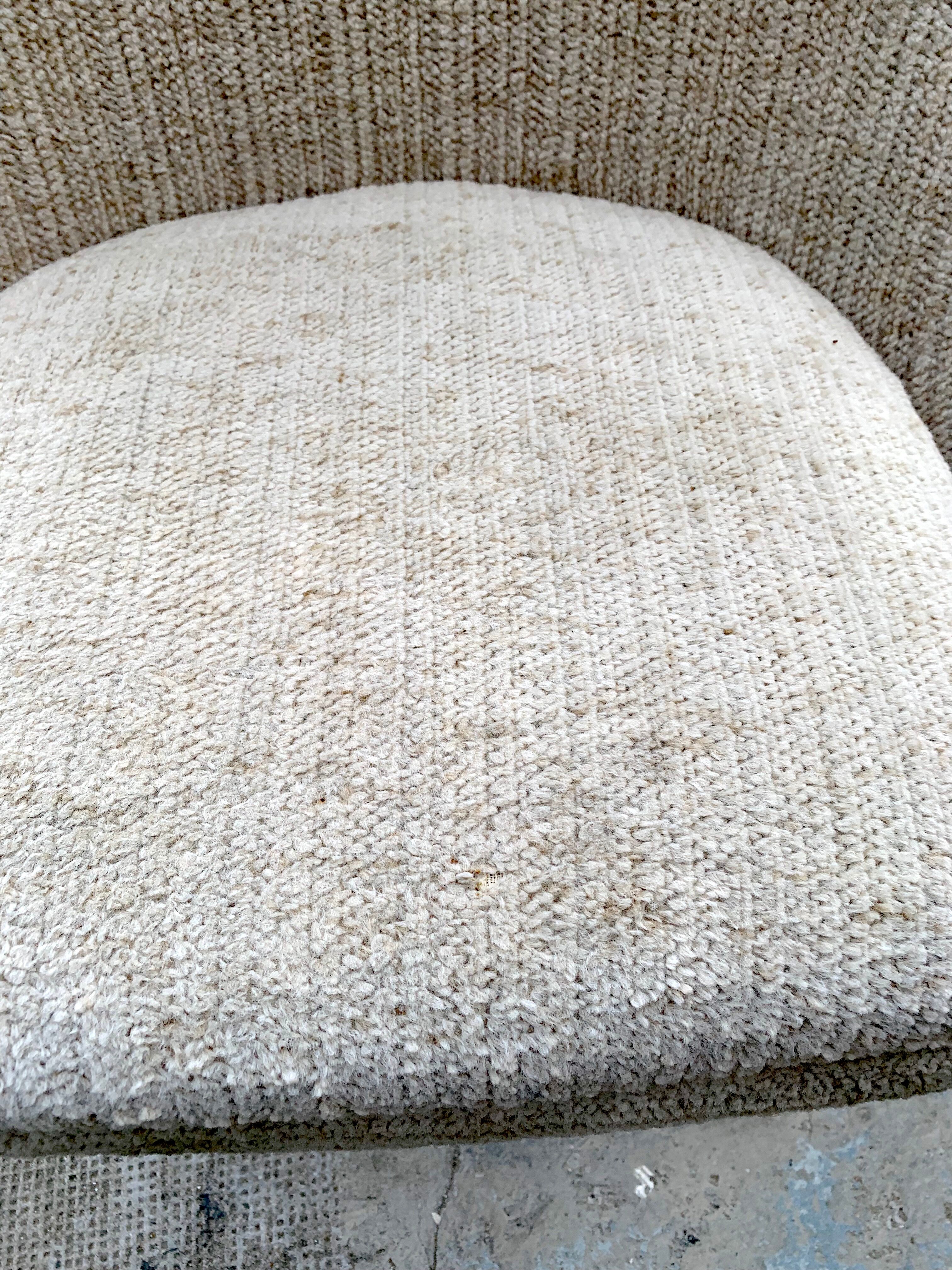 Set of 4 swivel chairs 70s