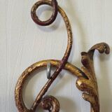 Wall sconce with pendants in Louis XV style