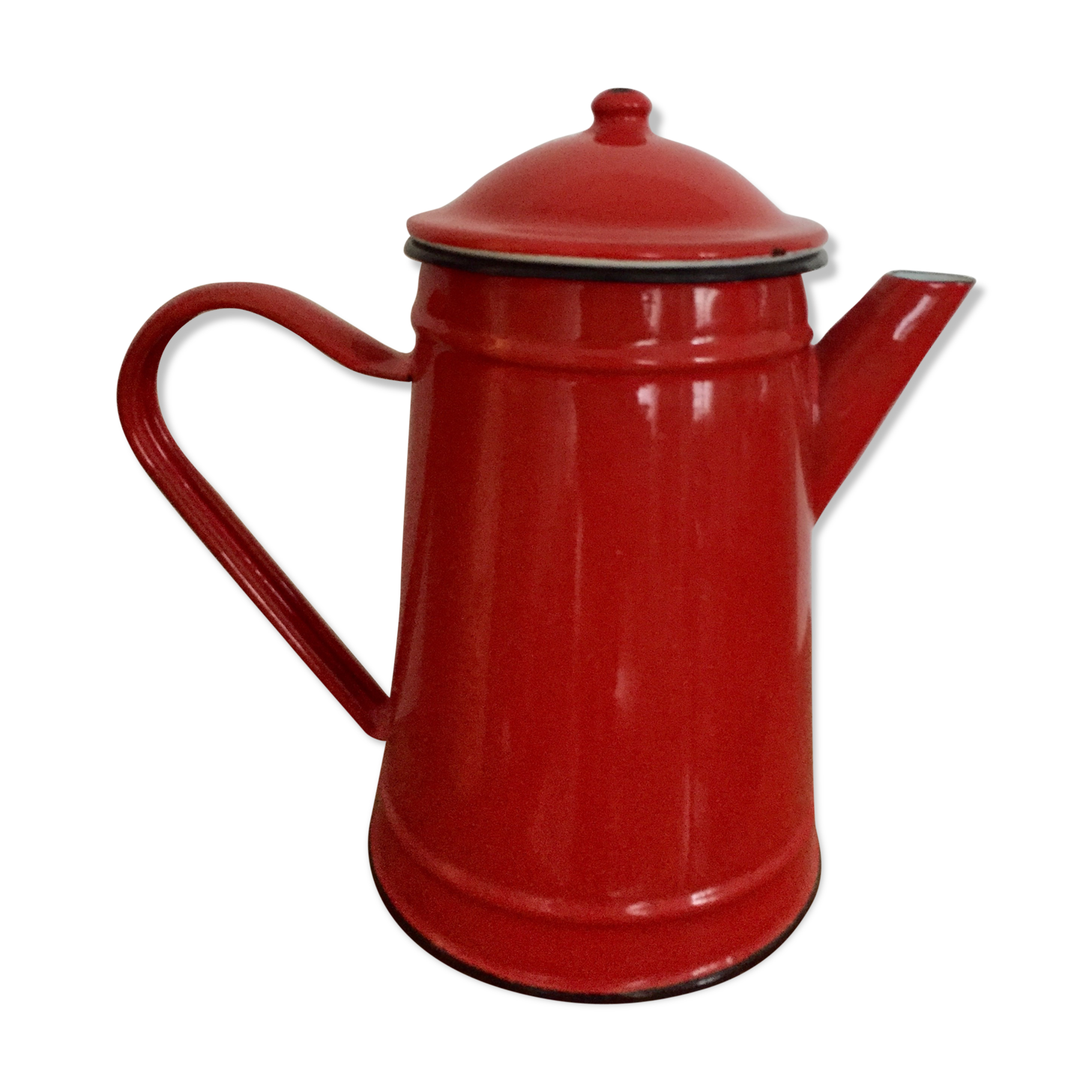 Red coffeemaker for the kitchen
