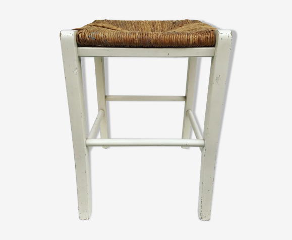 Tabouret paillé 46cm