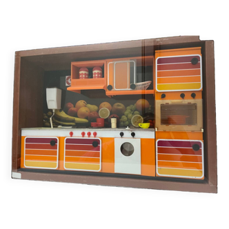 Vintage toy Collectible kitchen dinette 1960/1970