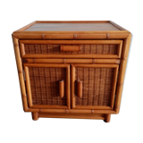 Bamboo and rattan auxiliary furniture