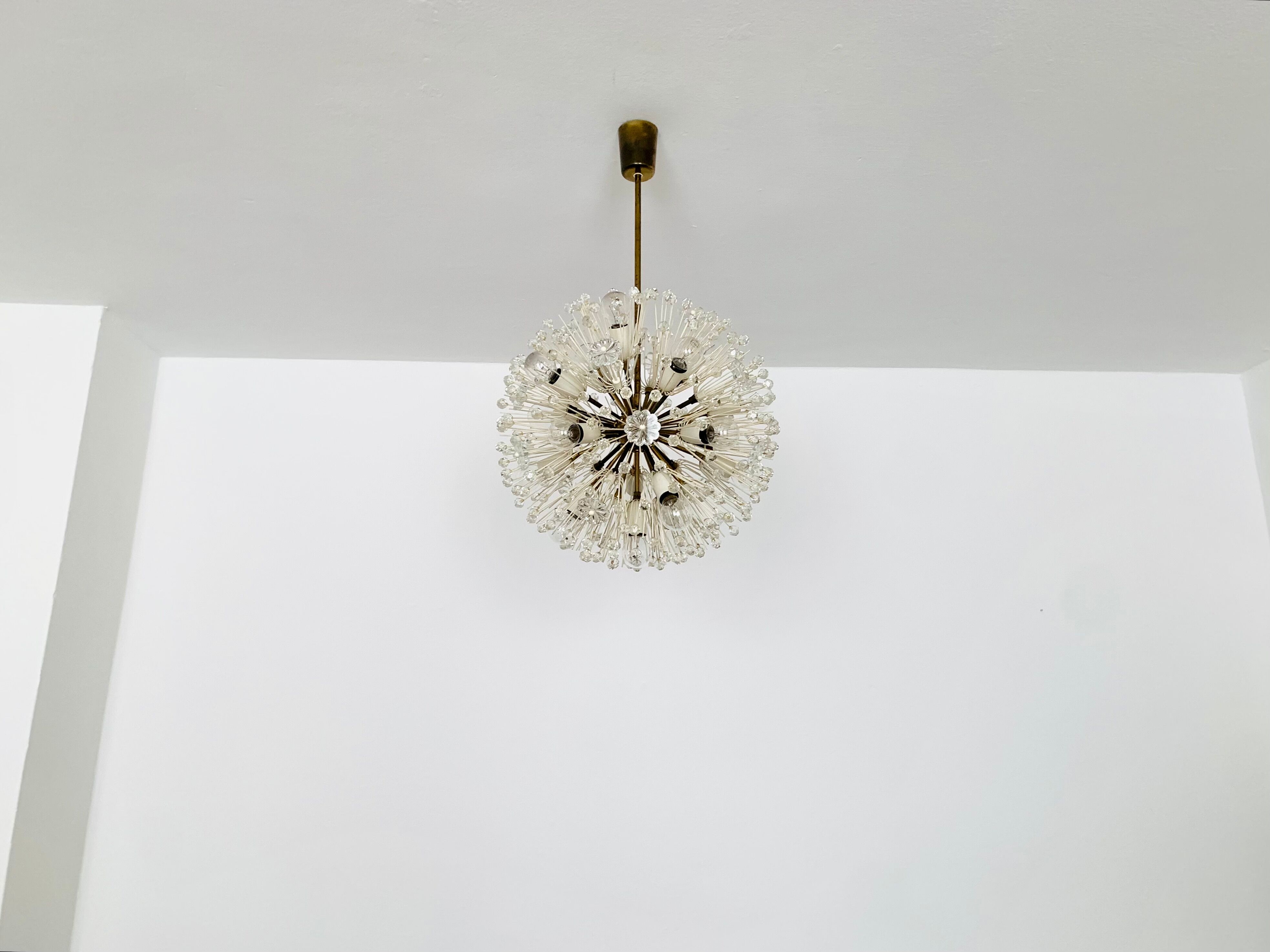 Dandelion Chandelier par Emil Stejnar pour Rupert Nikoll