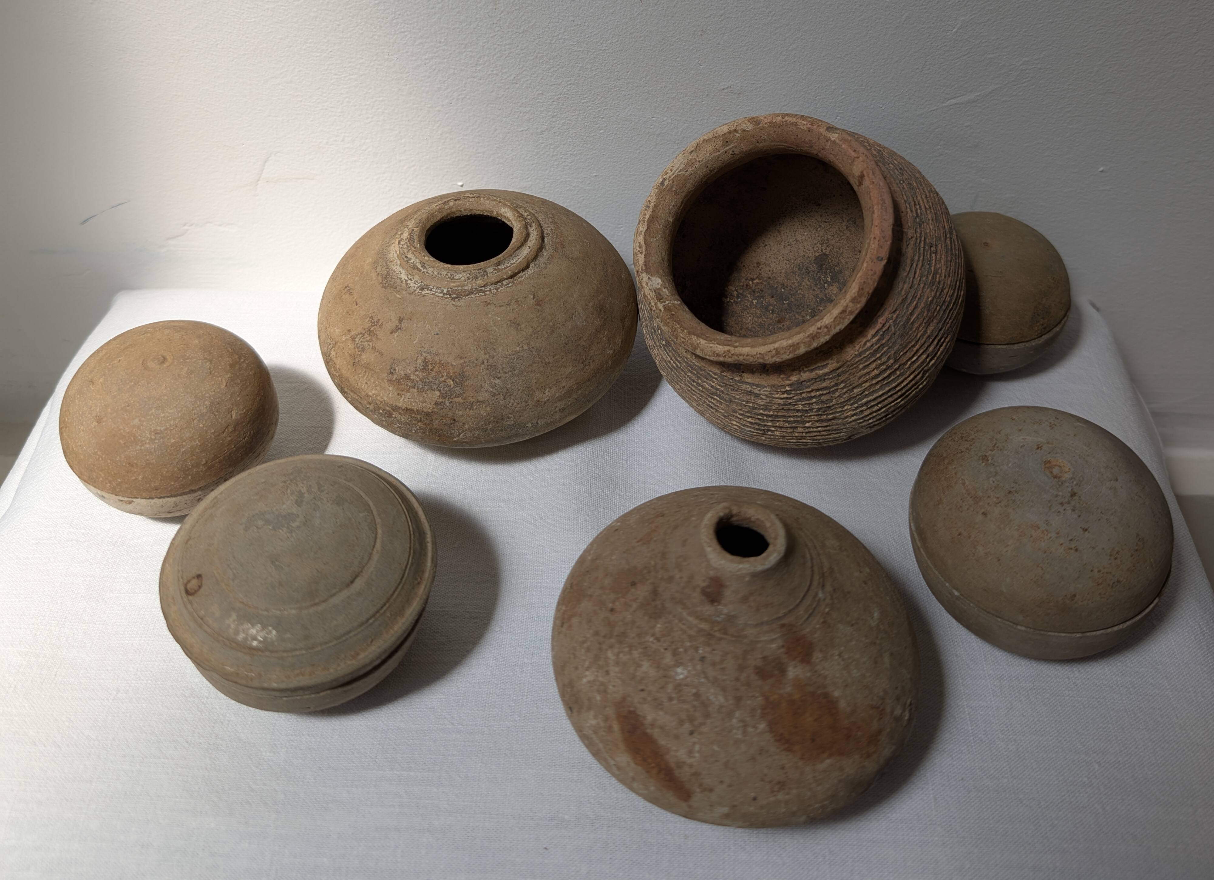 Ancient pottery Thailand