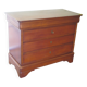 Beautiful Louis Philippe chest of drawers with 4 drawers - 3 locks - in cherry wood - 1980s
