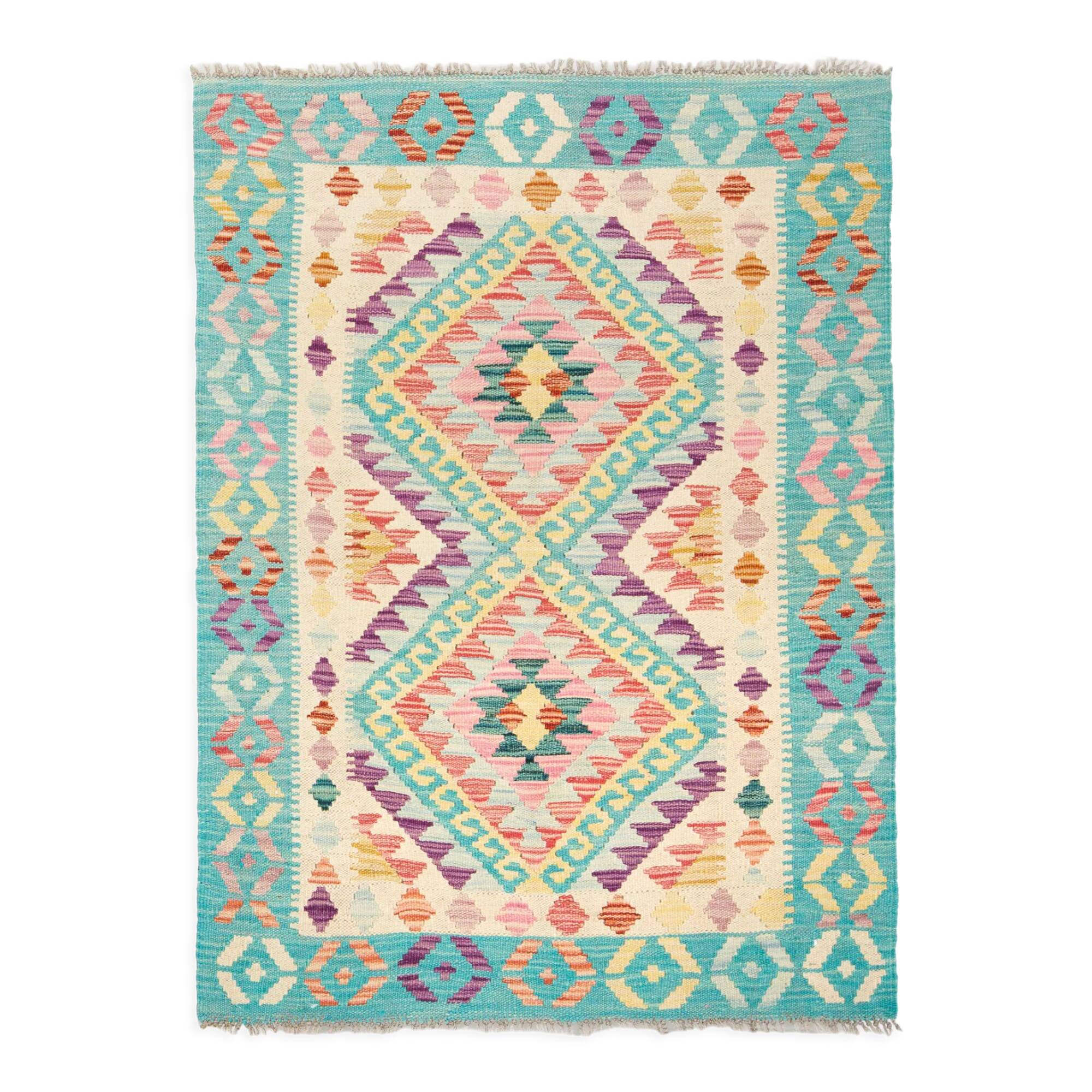 Afghan Pashtun Kilim 122 x 89 cm