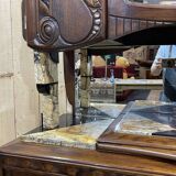 Art Deco period sideboard in oak and marble