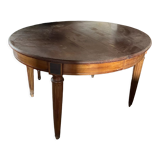 Mahogany oval table