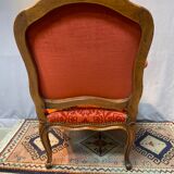 Walnut armchair louis XV