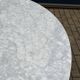 Table à manger ronde originale Knoll Tulip (137cm) Carrara