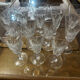 12 Baccarat champagne flutes model Carcassonne - stamped