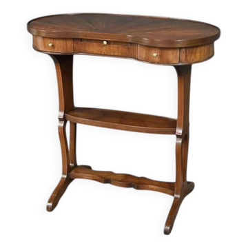 Louis XVI Style Mahogany and Rosewood Marquetry Coffee Table – Late