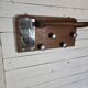 Vintage 60s oak coat rack