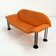 Postmodern 2-seater sofa by Burkhard Vogtherr for Hain & Tohme, 1980