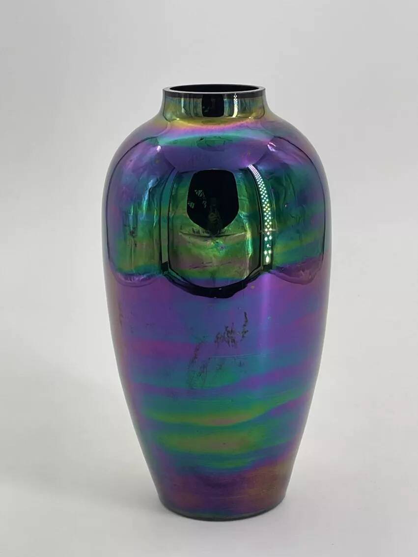 Vintage mercury ceramic vase