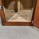 Bistro sideboard with 1 mahogany door and Formica top from the 1950s.