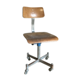 '50s industrial office chair adjustable in height