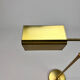 Mid century brass and steel classical floorlamp, 1960s