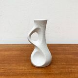 White sculptural vases by Peter Müller for Sgrafo Modern, 1960s, set of 6.