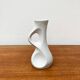 White sculptural vases by Peter Müller for Sgrafo Modern, 1960s, set of 6.