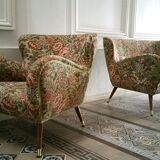 Pair of chairs organic years 50-60