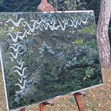 Miroir lumineux design italien ISA éditeur 1990