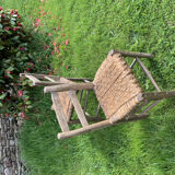 Ensemble de 6 chaises paillées