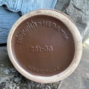 2 pottery art vase made in West Germany