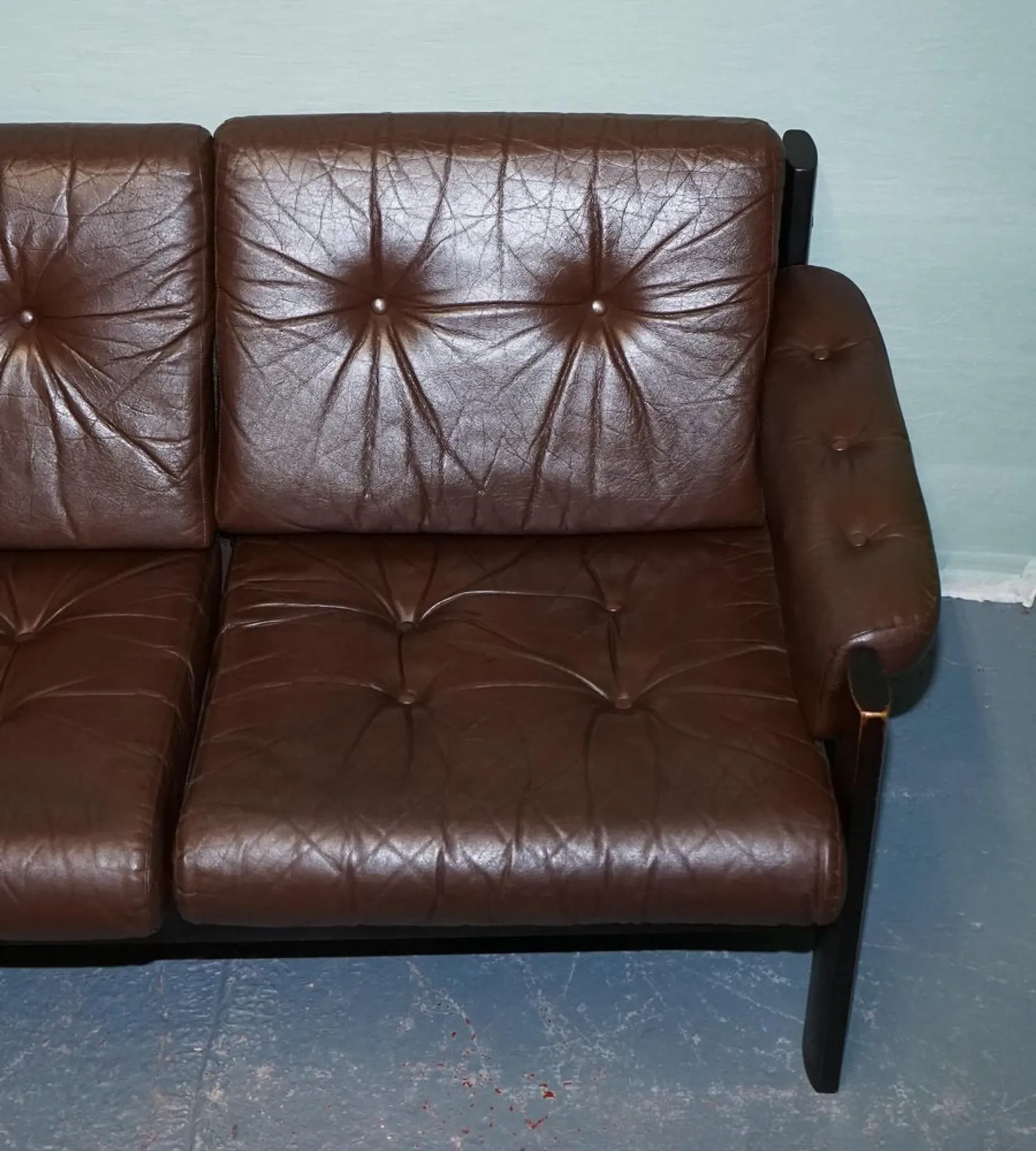 Three-Seater Vintage Scandinavian Sofa by Ekornes Stressless