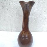 Glazed terracotta pitcher
