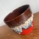 Fat lava flowerpot, West Germany – Bay Keramik