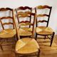 Straw chairs