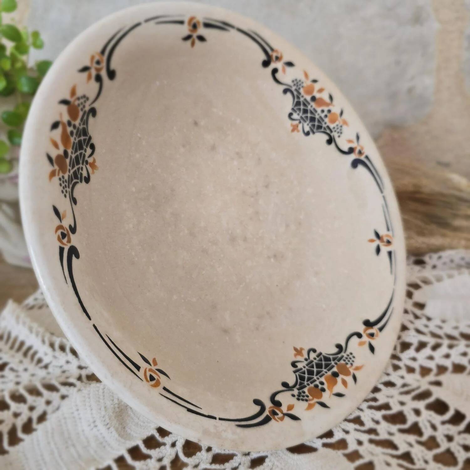Compotier Art Déco, Modèle Trinité