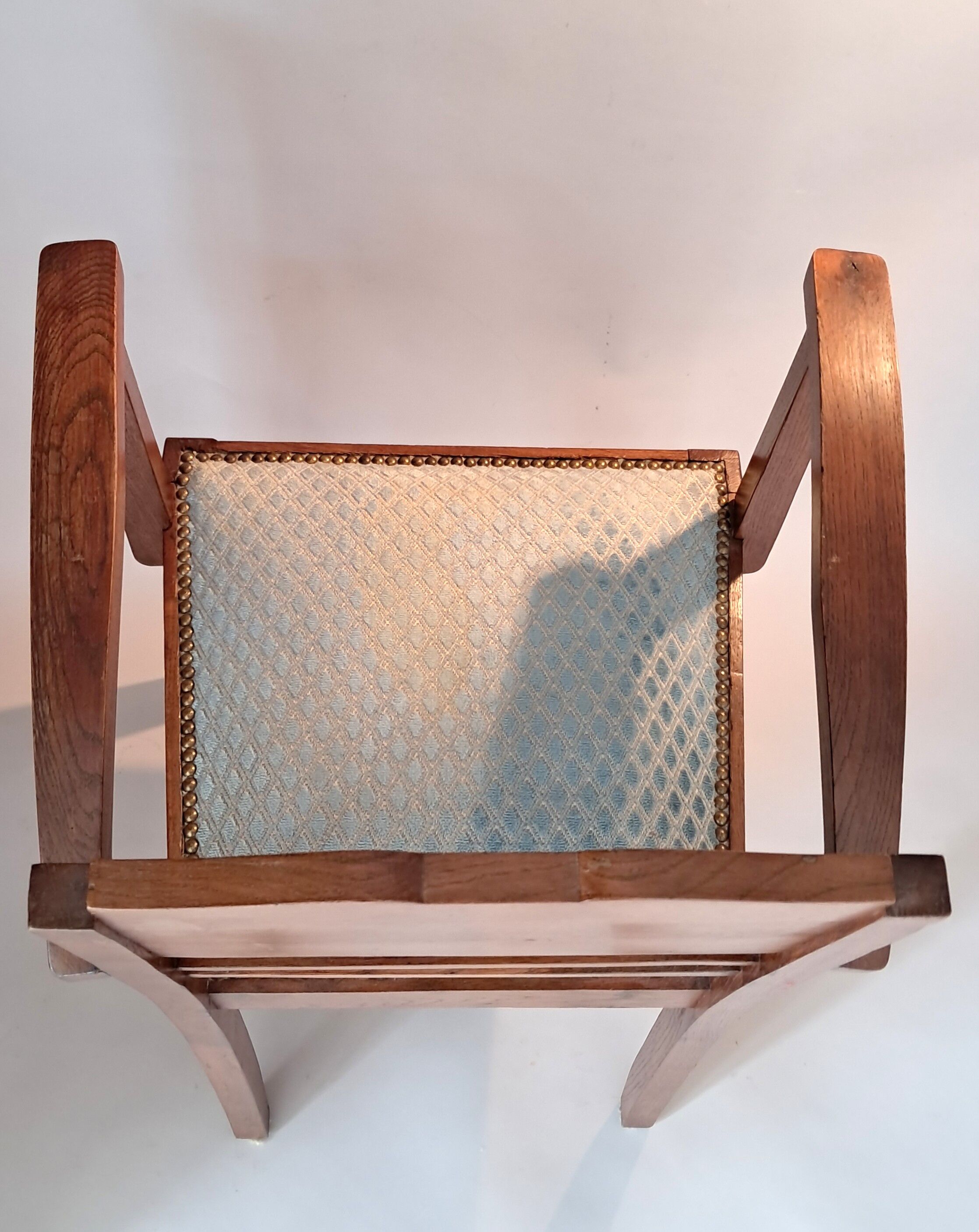 Art Deco bridge armchair