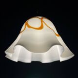 Vintage pendant lamp in wallpaper made of Murano glass from Vetri Murano, Italy, 1970s.