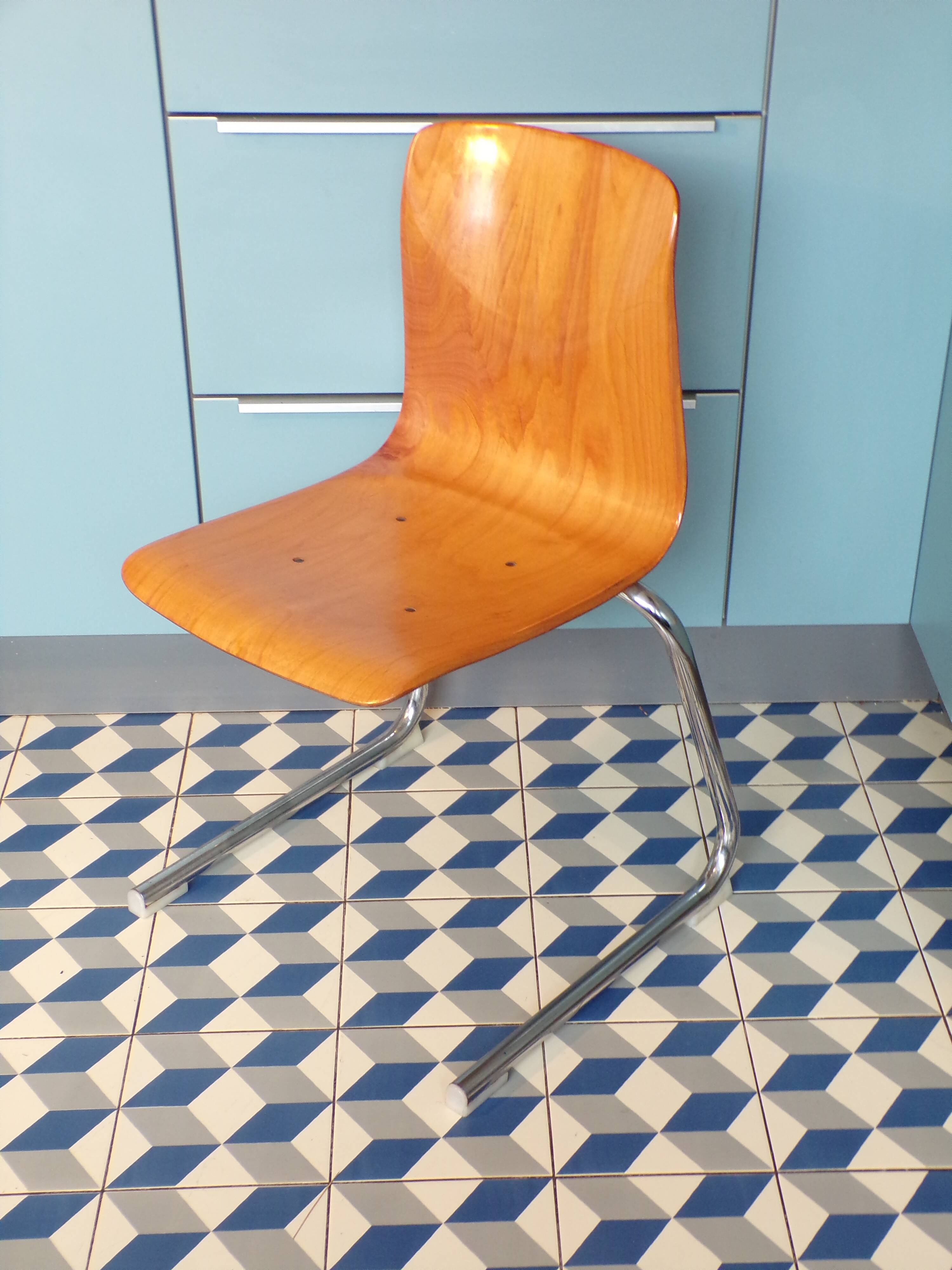 Vintage Galvanitas Chair in Pagwood